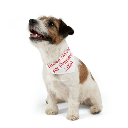 Bubba the Dog for President Pet Bandana Collar