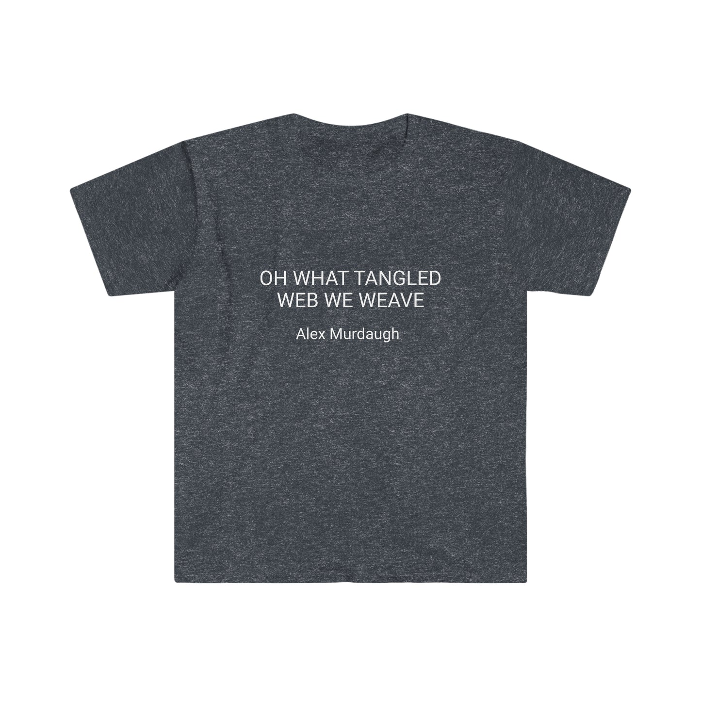 OH WHAT TANGLED WEB Unisex Softstyle Bourbon T-Shirt