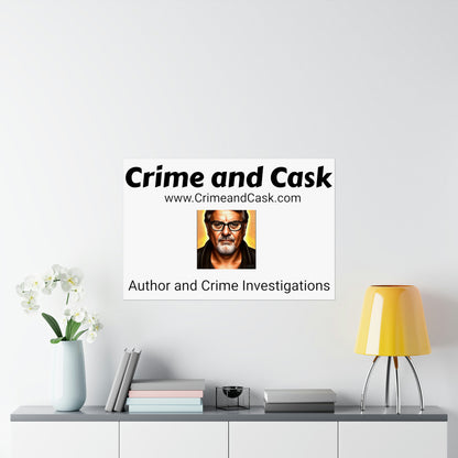 Crime and Cask Posters
