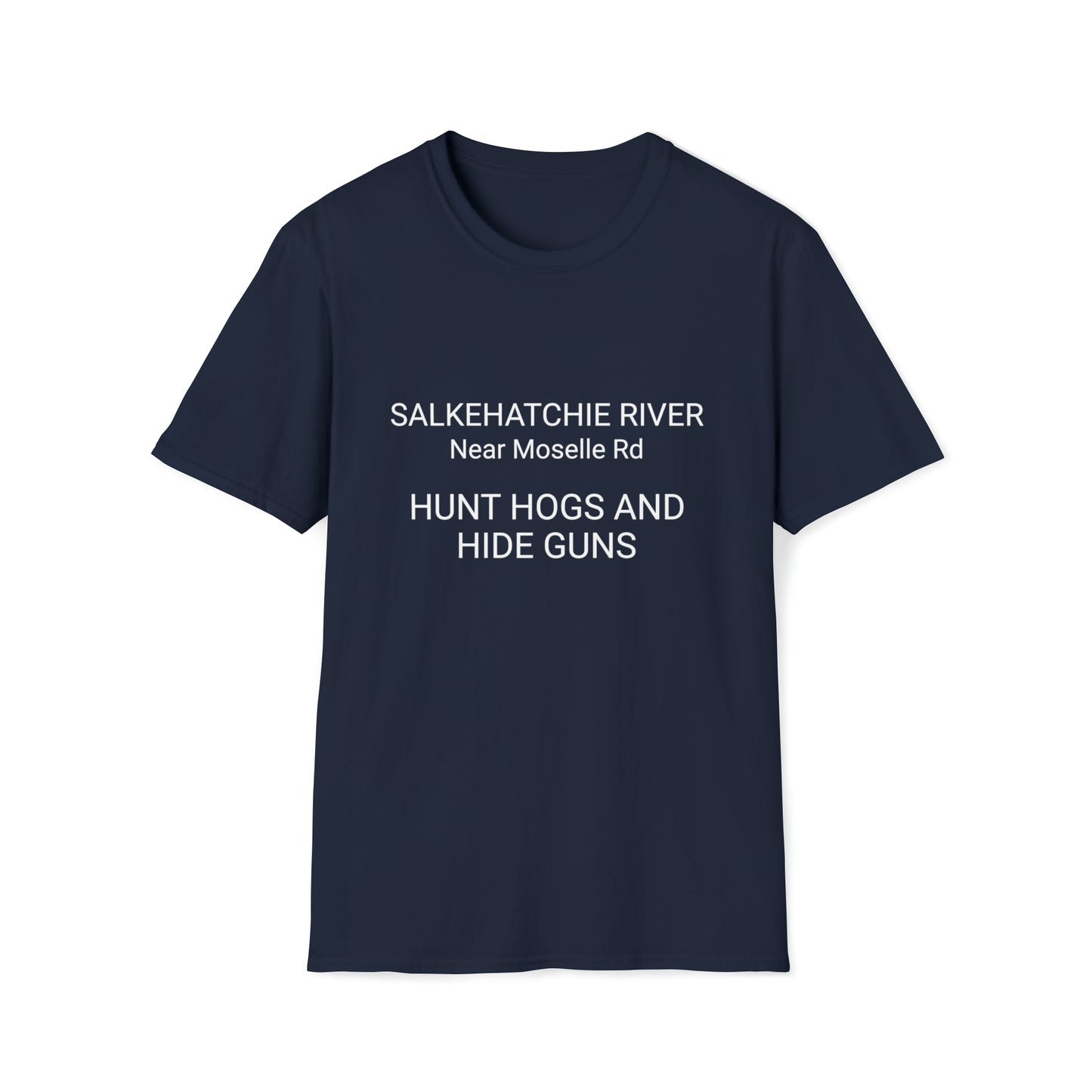 SALKEHATCHIE RIVER RAFTING GUIDE Softstyle T-Shirt