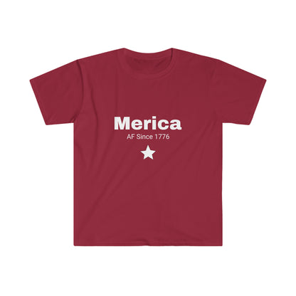 Merica AF Unisex Softstyle T-Shirt