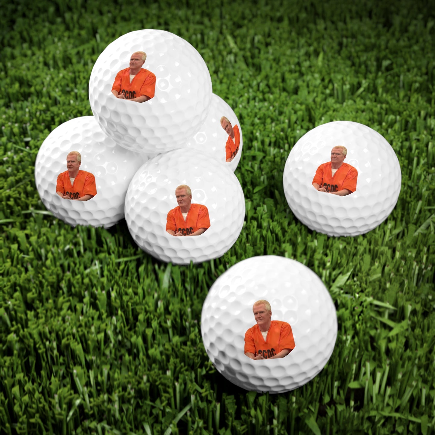 Alex Murdaugh Golf Balls, 6pcs