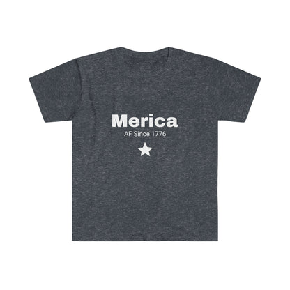 Merica AF Unisex Softstyle T-Shirt