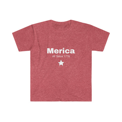 Merica AF Unisex Softstyle T-Shirt