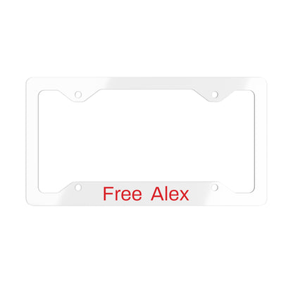 Free Alex Murdaugh Metal License Plate Frame