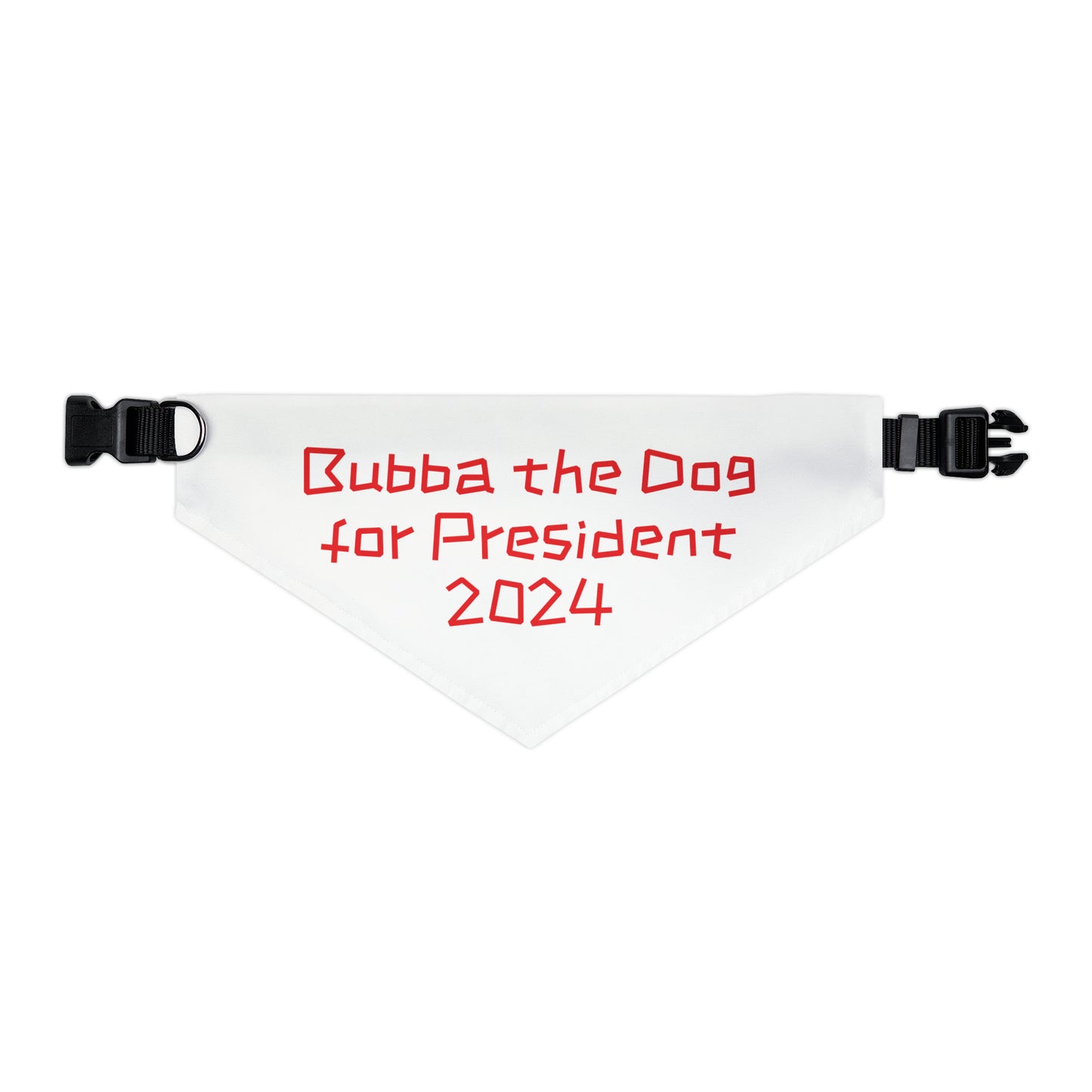Bubba the Dog for President Pet Bandana Collar