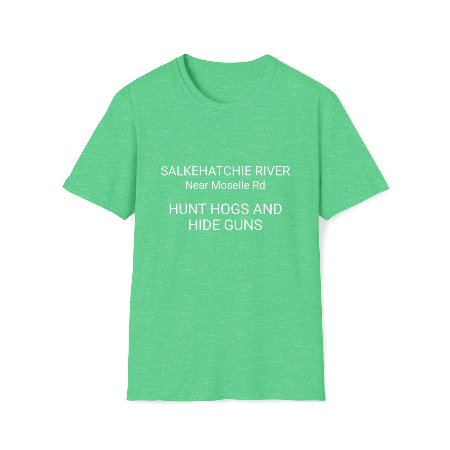 SALKEHATCHIE RIVER RAFTING GUIDE Softstyle T-Shirt