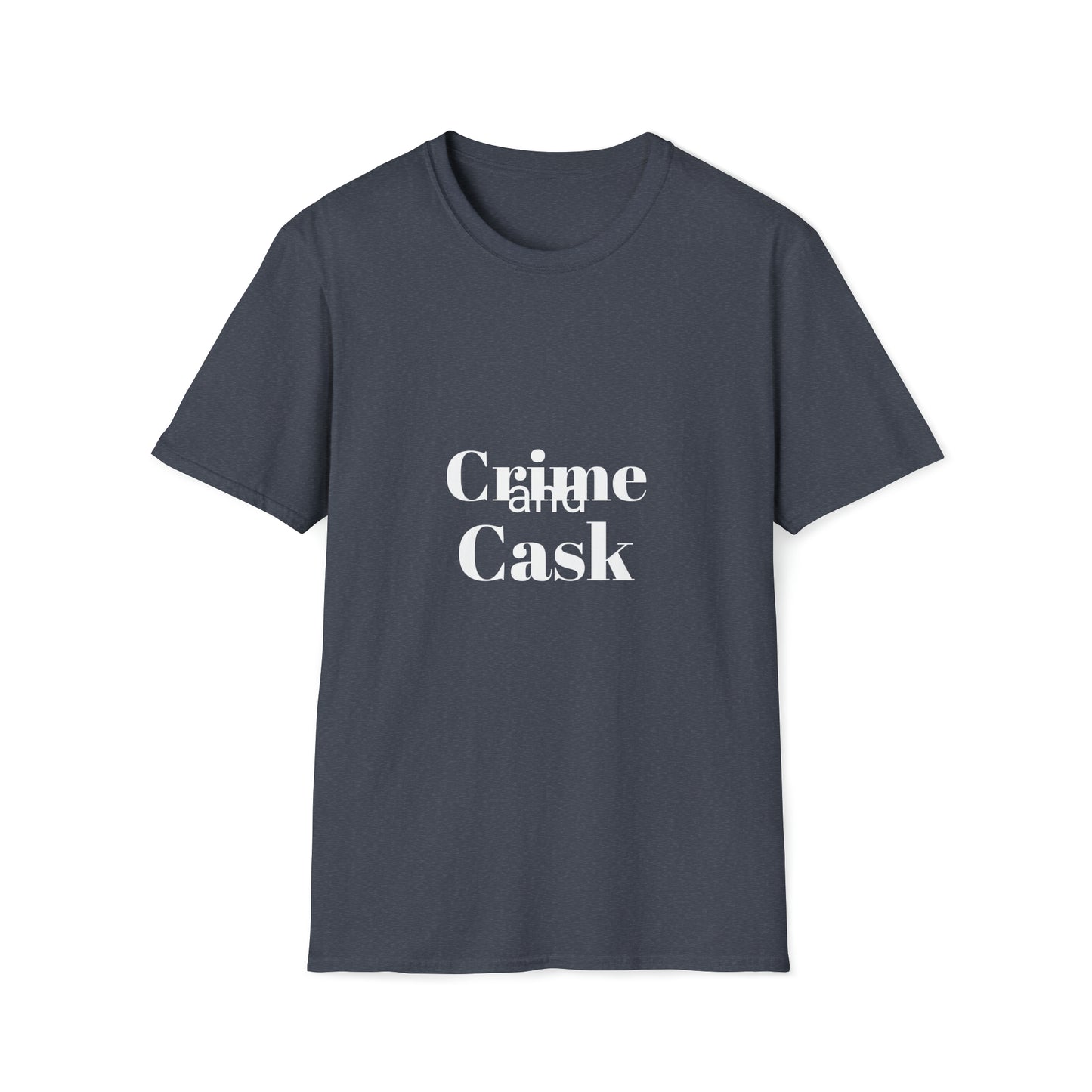 CRIME AND CASK Unisex Softstyle T-Shirt
