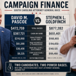 Stephen Goldfinch Pushes Back on David Pascoe — But Campaign Finance Records Reveal a Bigger Power Struggle
