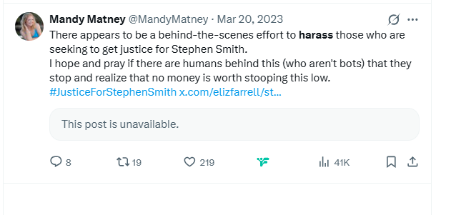 When Everyone Is the Villain: Examining Mandy Matney and her ever Expanding Claims