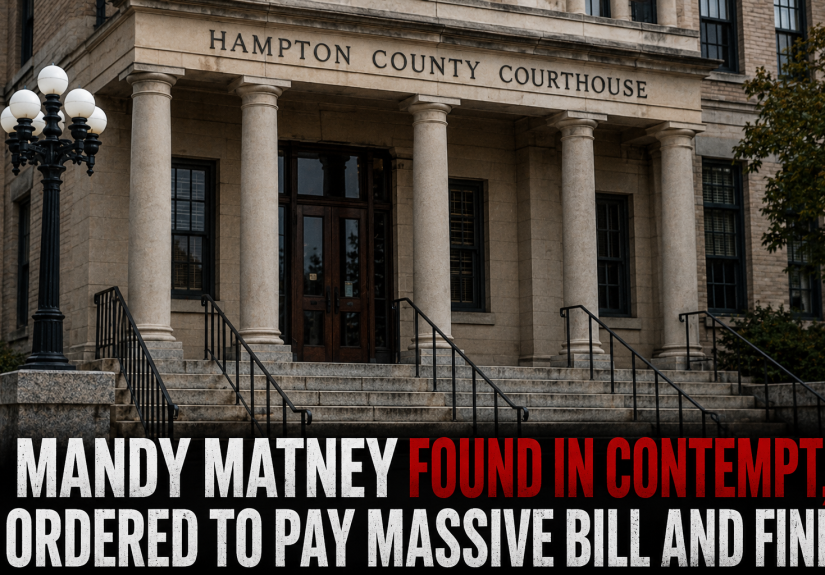 Mandy Matney held in Contempt