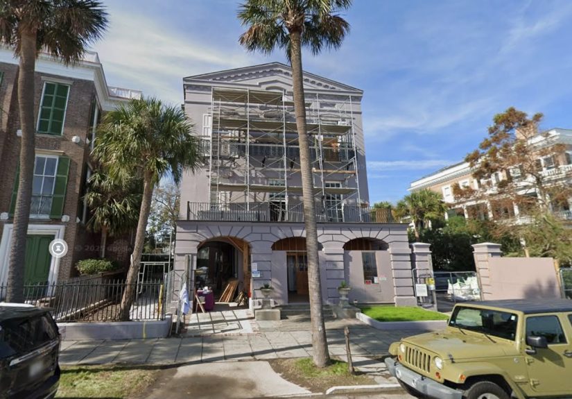 Human Remains, Coffin Discovered During Pool Construction at Historic Charleston Mansion