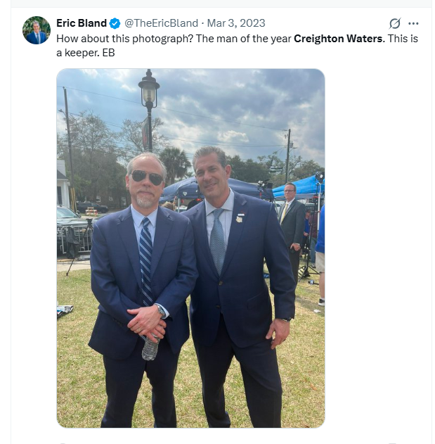 Eric Bland and Creighton Waters